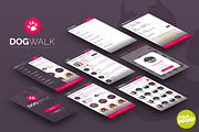 DogWalk - App Design, an App Template by FreshPixels (Thumbnail 3 of 4)