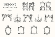 Elegant Wedding Illustration Bundle, an Object Illustration by NatalieArtShop (Thumbnail 8 of 13)