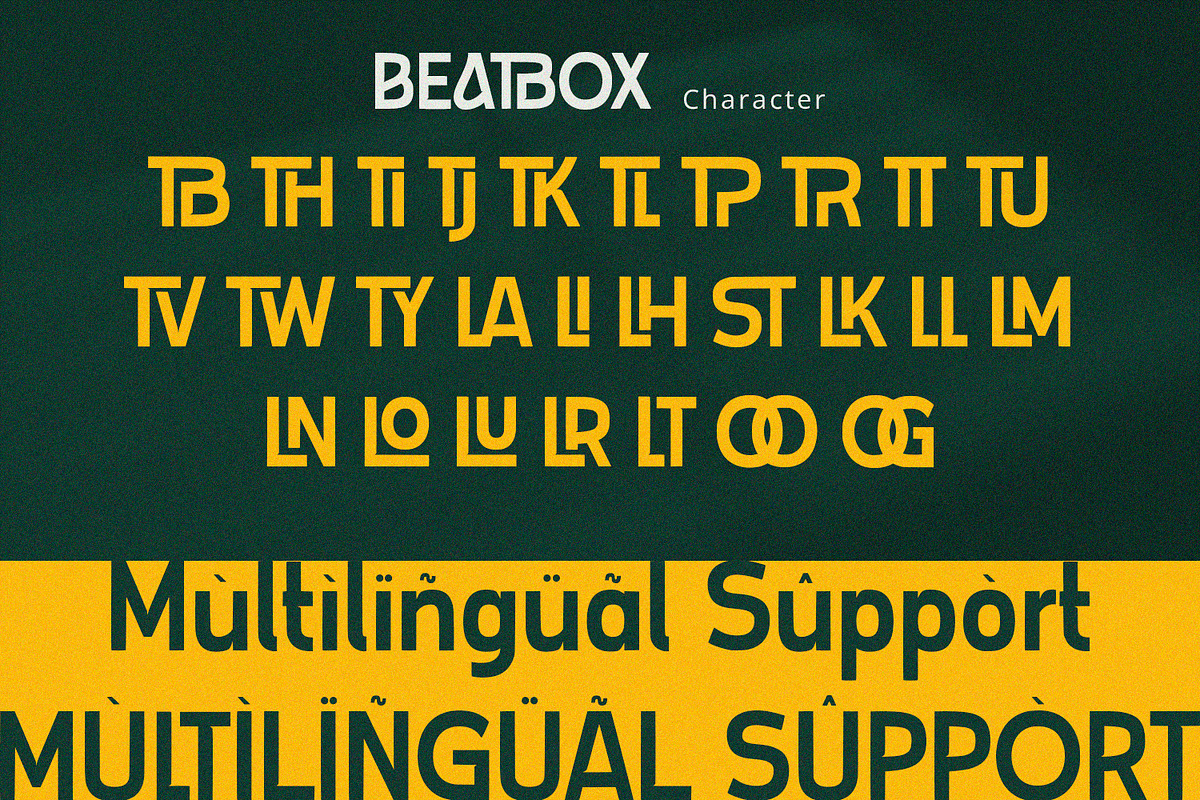 Beatbox - Sans Serif Font, a Sans Serif Font by Alpaprana (Photo 10 of 11)