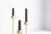 Candle Holder West Elm Modern Brass, an Architecture 3D Model by gianniritschard (Thumbnail 1 of 8)