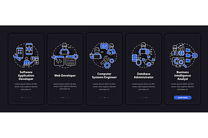 Jobs coders can get night mode, a Templates & Theme by IMG Visuals