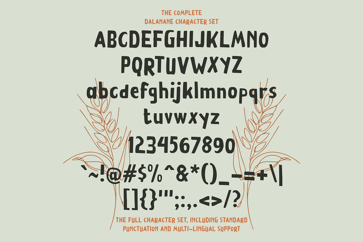 Dalanane Playful Display Font, a Sans Serif Font by mesuka (Photo 5 of 5)