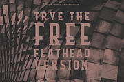 Flathead Round Vintag Typeface Font, a Sans Serif Font by Headfonts (Thumbnail 9 of 9)