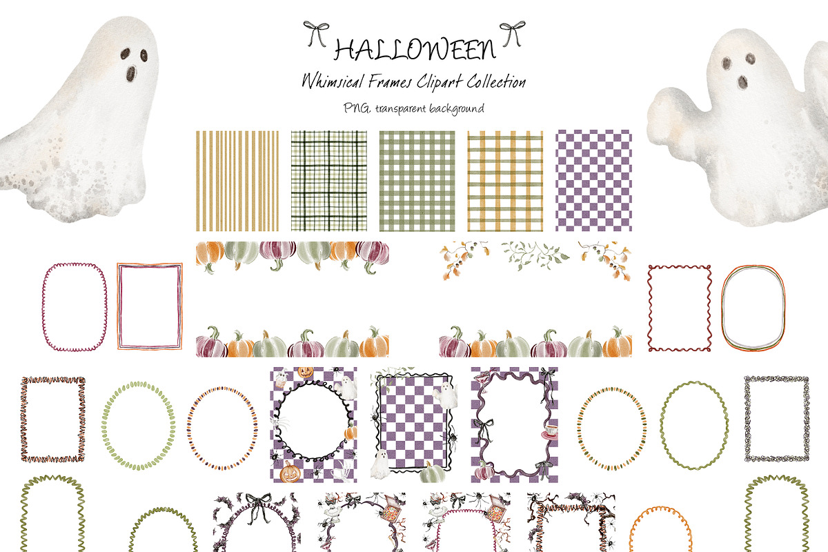 Halloween Whimsical Clipart, an Object Graphic by LenArt (Photo 5 of 15)