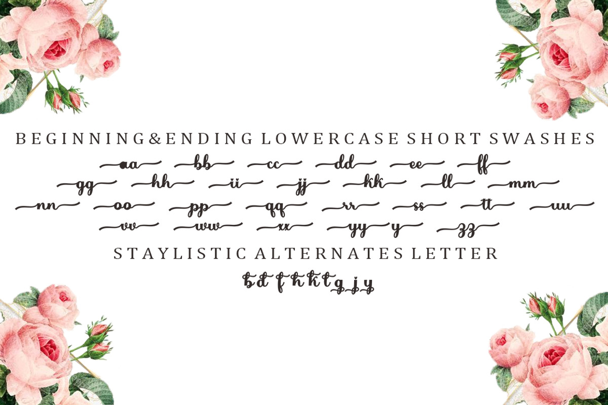 Sonika Script, a Script Font by Bosstype Studio (Photo 6 of 8)