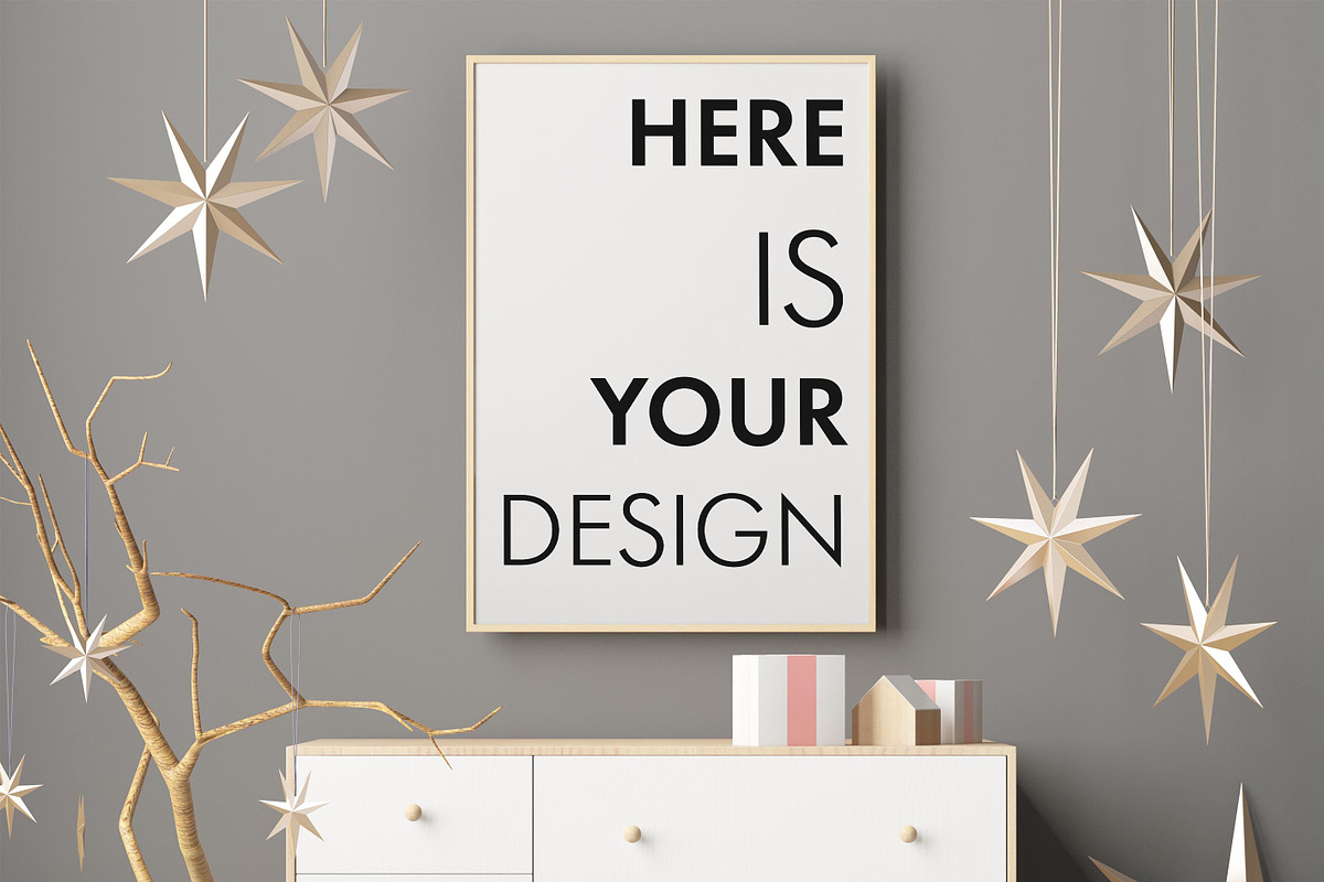 30 CHRISTMAS MOCKUPS. MEGABUNDLE, a Print Template by FilL239 (Photo 31 of 31)