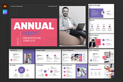 Annual Report Presentation Template, a Presentation Template by E-Type (Thumbnail 1 of 5)