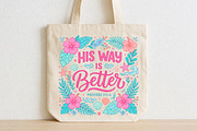 His Way Is Better PNG, a Seasonal Illustration by CraftArtStudio (Thumbnail 2 of 4)