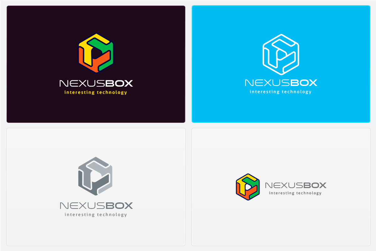 Nexus Box - Logo Template, a Branding & Logo Template by DynamikMedia (Photo 2 of 5)
