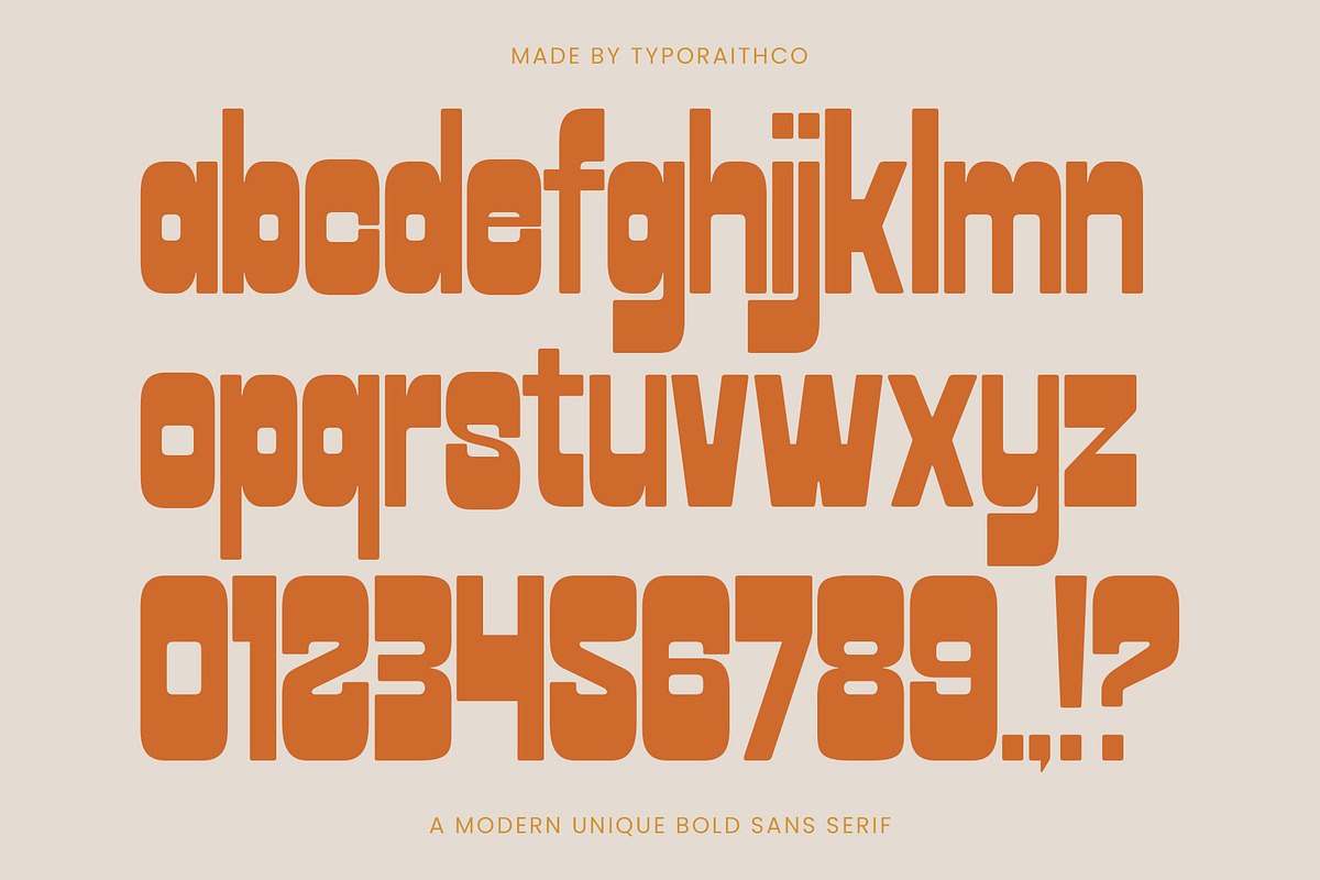 Glimer | Modern Unique Sans Serif, a Sans Serif Font by Typoraith Co (Photo 6 of 10)