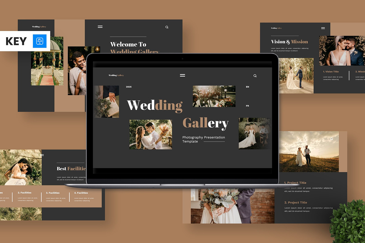 Wedding Gallery - Photography Key, a Presentation Template by Deepslide Studio (Photo 1 of 6)