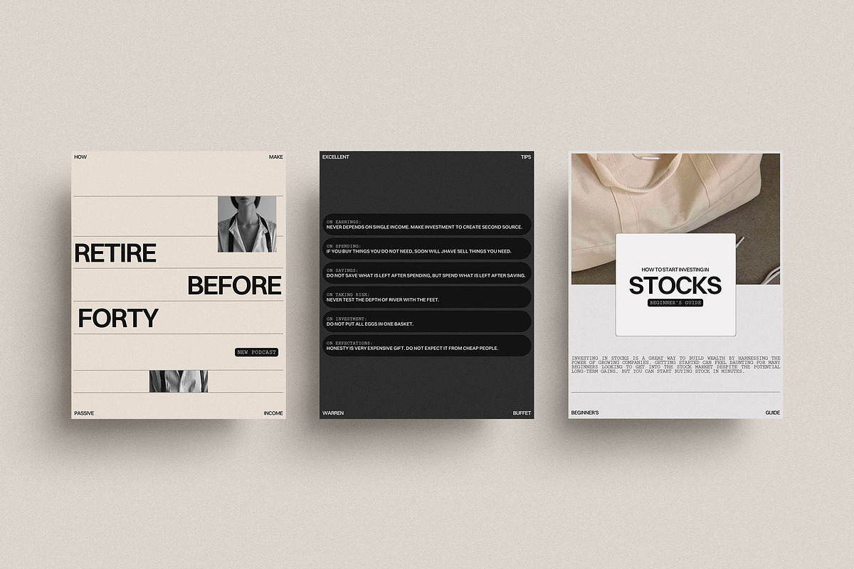 Financial Coach Instagram Template, a Social Media Template by Moscovita Studio (Photo 10 of 15)