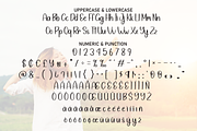 Happy Sunshine | Script Font, a Script Font by Scratchones (Thumbnail 7 of 8)