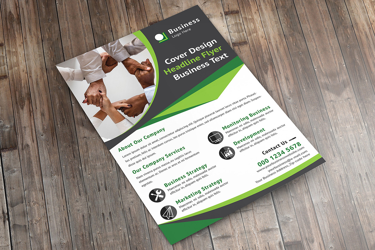 Business Flyer, a Flyer Template by themexriver (Photo 1 of 2)