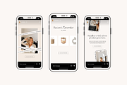 Clean Editorial Instagram Templates, a Social Media Template by Madewest Supply Co. (Thumbnail 4 of 7)