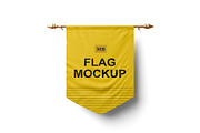 Flag Mockup, a Product Mockup by mockupbuys (Thumbnail 12 of 17)