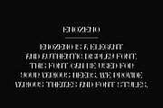 Enozeno - Elegant Font, a Sans Serif Font by Iqsiart Studio (Thumbnail 4 of 6)
