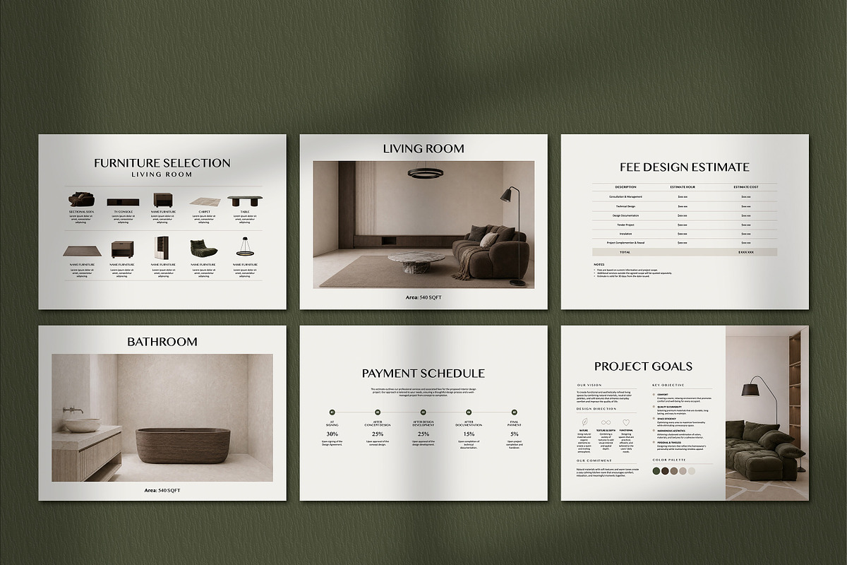 Interior Design Client Presentation, a Presentation Template by SKY CREATION (Photo 5 of 7)