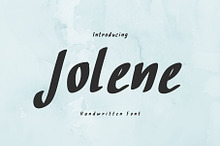 Jolene is a cute handwritten font