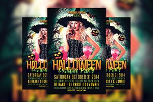 Halloween Costume Party Flyer