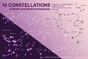 Constellation vector MegaPack, an Animal Illustration by ❤️ KiraSolly (Thumbnail 5 of 17)