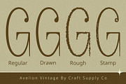 Avelion Vintage, a Serif Font by Craft Supply Co. (Thumbnail 5 of 8)