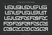 Broock - Modern Display Font, a Font by Flawless And Co (Thumbnail 6 of 10)
