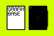 iPad Pro 2021 - Vector, an iPad Mockup by grafikbase (Thumbnail 2 of 5)