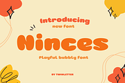 Ninces, a Serif Font by twinstd (Thumbnail 1 of 13)