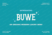 Buwe | Elegant Serif Typeface, a Serif Font by Astuti Studio (Thumbnail 1 of 25)