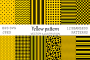 Abstract yellow seamless patterns, a Pattern Graphic by IrinaShishkova (Thumbnail 1 of 8)