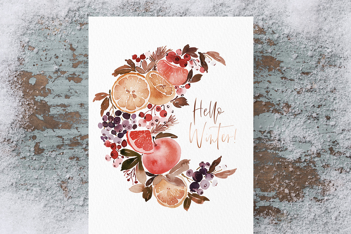 Winter Fruit Christmas Set preview 2