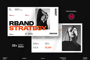 Brand Strategy Presentation Template, a Presentation Template by Oriofix