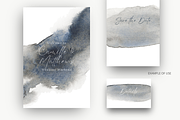 Watercolor Blue Gray Shapes, a Texture Graphic by Kolorata Art (Thumbnail 5 of 5)