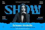 Berlona Disco, a Sans Serif Font by Craft Supply Co. (Thumbnail 2 of 8)