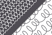 Doodle. Seamless Patterns Set, a Pattern Graphic by Curly_Pat (Thumbnail 3 of 5)