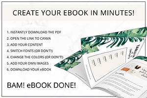 Ebook Template Canva Fresh