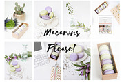 Macarons Photo Bundle & Mockups, an iPhone Mockup by Say Hello Photos (Thumbnail 1 of 5)