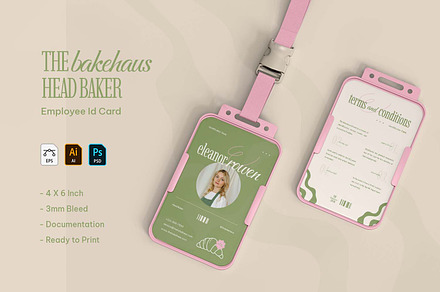 The Bakehaus Head Baker - ID Card
