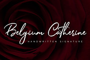 Belgium Catherine, a Handwritten Font by Almarkhatype (Thumbnail 1 of 12)