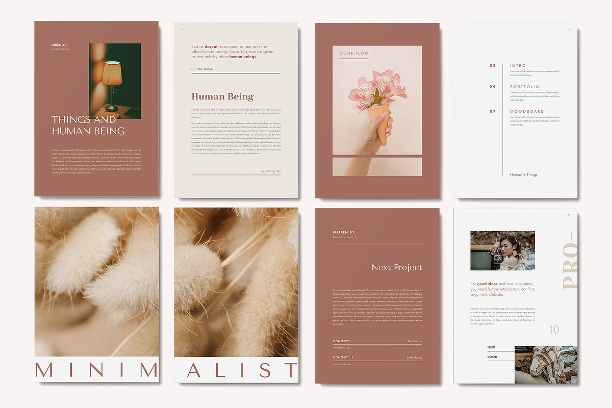 Canva Minimalist Portfolio | Minisho, a Magazine Template by BlancaLab Studio (Photo 6 of 9)