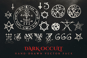 Esoteric Dark Occult Vector Pack