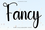 Fancy, a Handwritten Font by InermediaSTUDIO (Thumbnail 1 of 8)