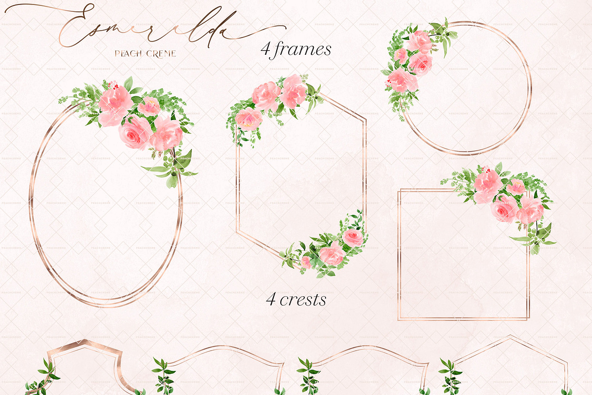 Esmeralda// INTRO PRICE, a Texture Illustration by PeachCremeArt (Photo 4 of 6)