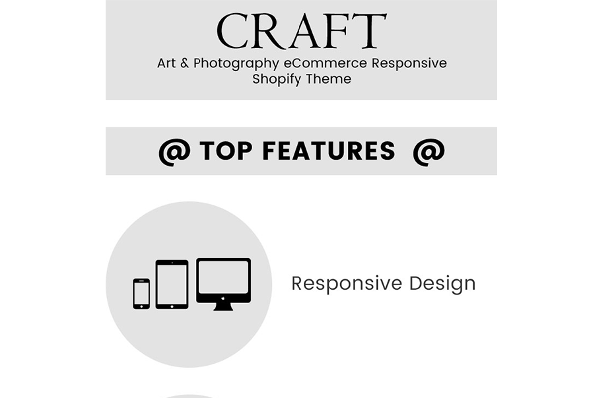 Craft Art Sections Shopify Theme, a Shopify Template by ThemeTidy Shopify Agency (Photo 2 of 2)