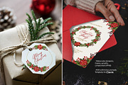 Christmas Florals, Poinsettia, an Object Graphic by ilonitta (Thumbnail 2 of 18)
