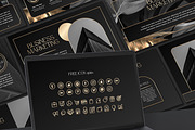 Luxury Black Powerpoint Template, a Presentation Template by SKY CREATION (Thumbnail 6 of 6)
