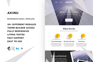 Akinu Responsive Email Template