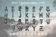BRAVE VIKING COLOR Font, a Script Font by Zimages (Thumbnail 2 of 8)