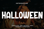 Halloween | Script Font, a Script Font by Scratchones (Thumbnail 1 of 8)